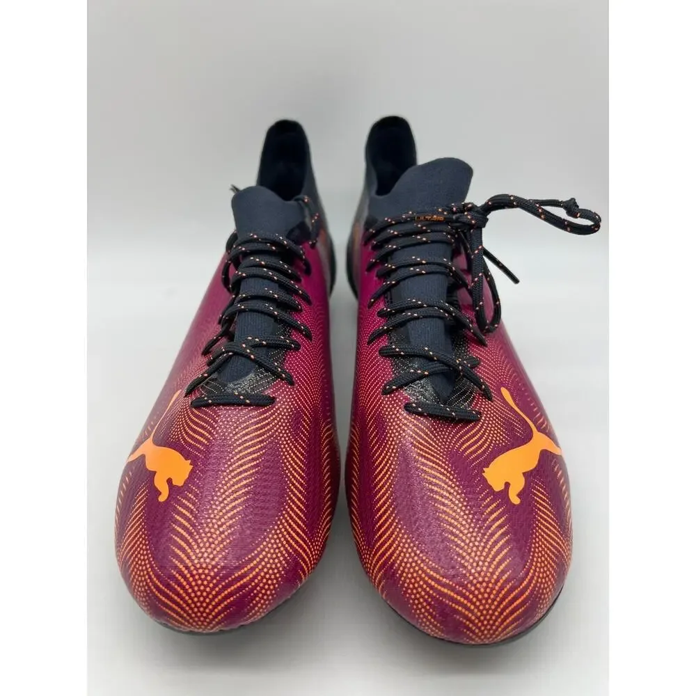 Puma Ultra 2.4 Fg/Ag Soccer Cleats Purple Black 106698-03 Men's Size 11 NEW